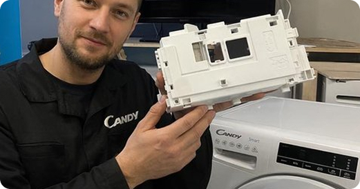 Мастер сервисного центра Candy с оригинальной запчастью на выезде в Реутове